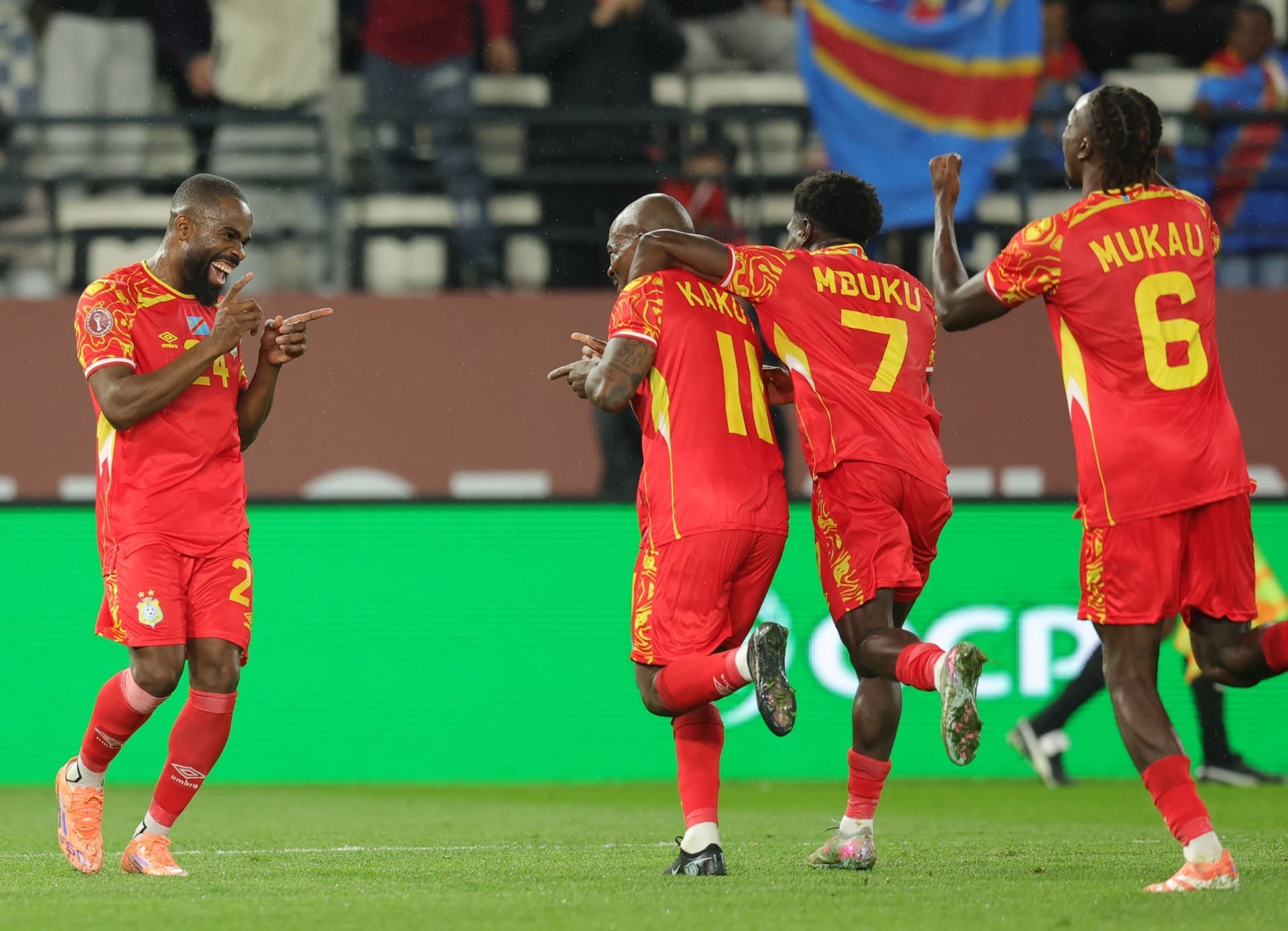 Gael Kakuta brilha, e RD Congo vence Botswana por 3 a 0 na Copa Africana