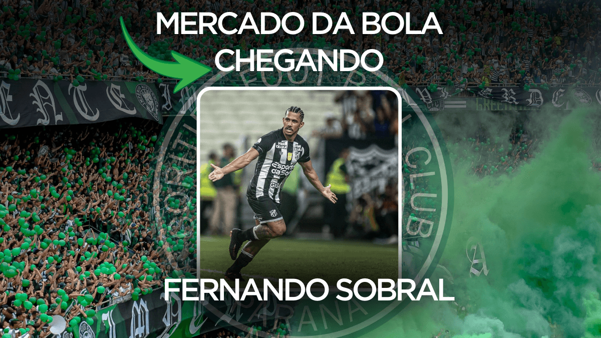 Coritiba encaminha contratação do volante Fernando Sobral