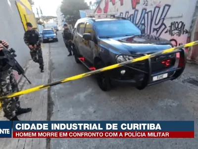 Confronto com a PM termina com homem morto na CIC