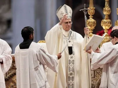 Papa Leão XIV pede paz no Oriente Médio antes da Páscoa
