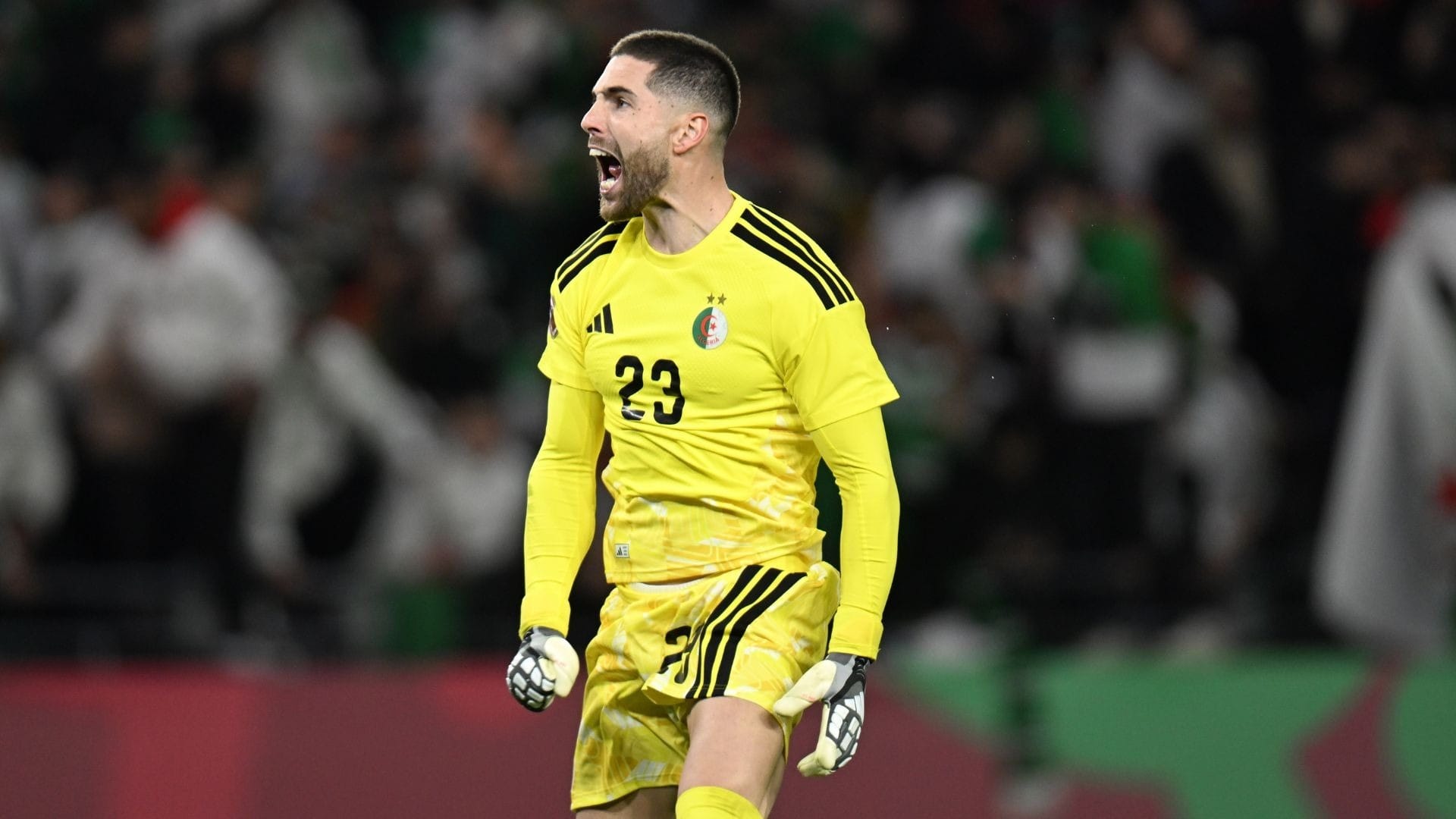 Luca Zidane pela seleção da Argélia. Foto: majt esseddik/backpagepix