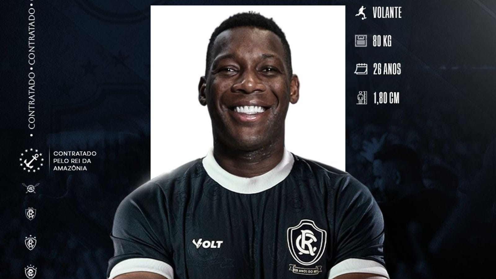 Remo anuncia a contratação de Patrick de Paula, ex-Palmeiras e Botafogo