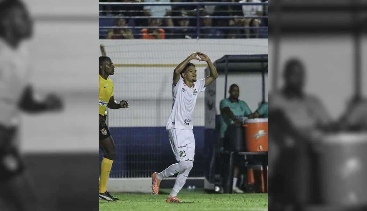 Santos leva susto, mas vence a 2ª seguida na Copinha e vai para o mata-mata