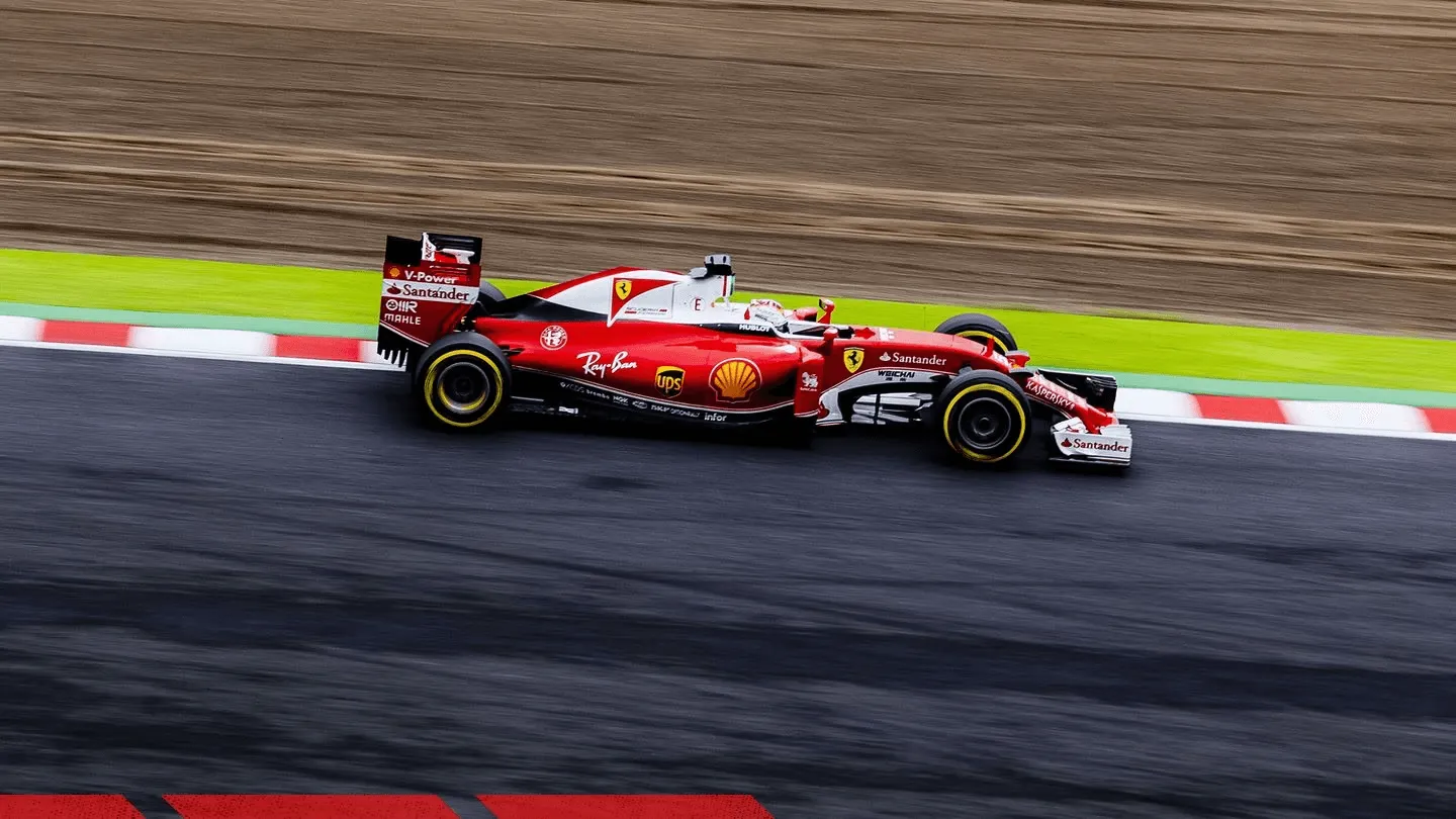 Sebastian Vettel a bordo do SF16-H