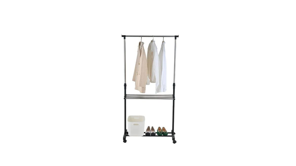 Arara de Roupas 90x160cm Space Flex. / Reprodução: Cazza