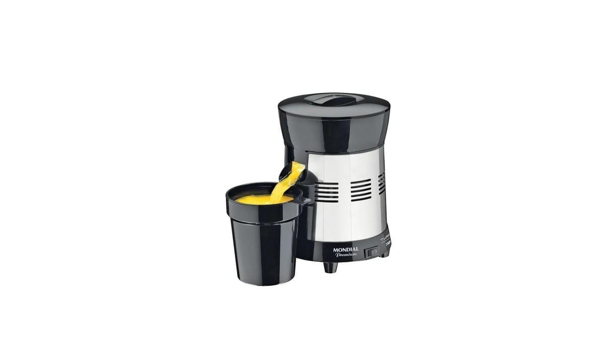 Extrator de Suco Profissional Mondial Premium Turbo E-10. / Reprodução: Mondial