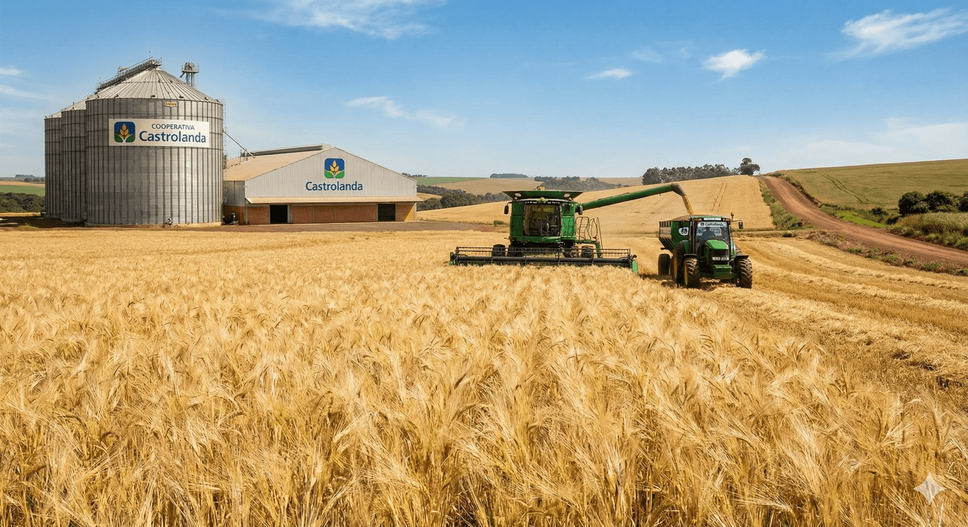 Castrolanda produz 20 mil toneladas de cevada, a maior safra em 7 anos