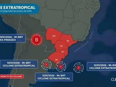 Formação de ciclone coloca RS em alerta; confira previsão completa