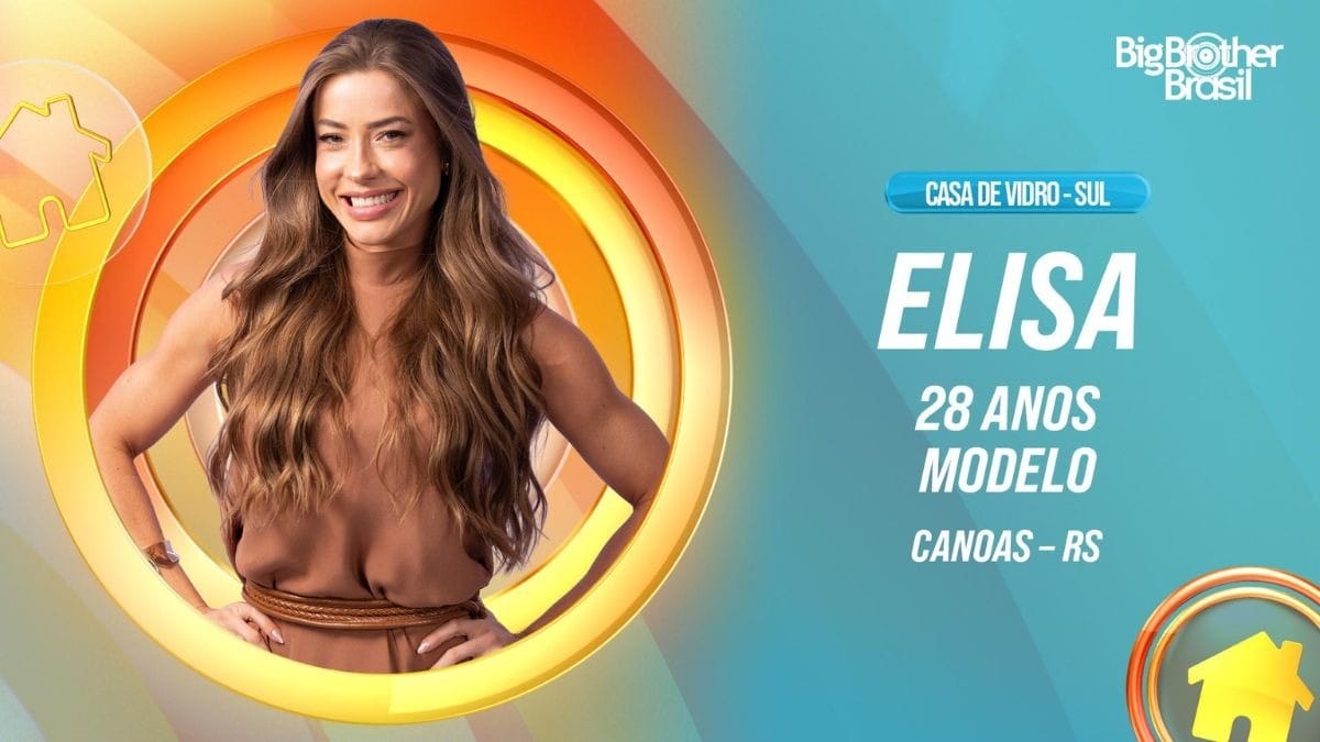 Elisa BBB 26 Foto: Divulgação/ Globo