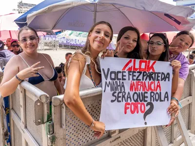 Fãs esperam desde a madrugada para show de DJ Alok no Verão Maior Paraná