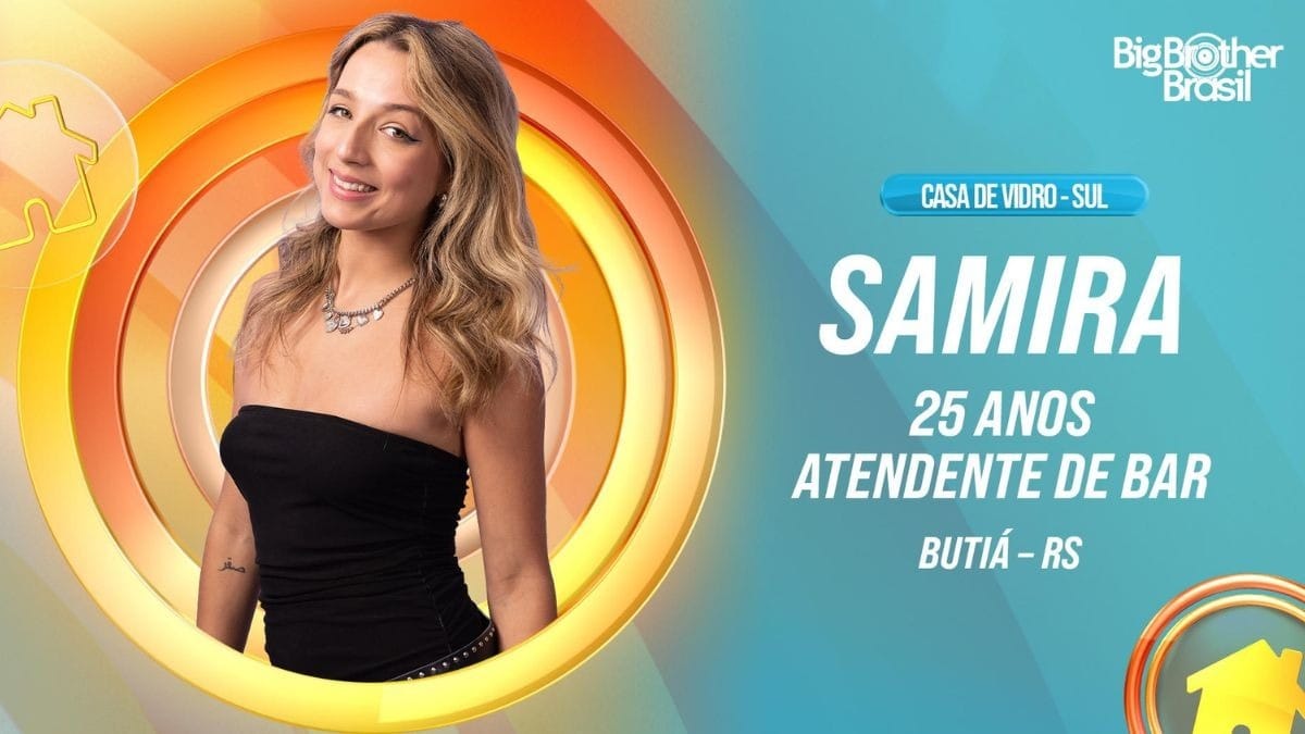 Samira BBB 26 Foto: Divulgação/ Globo