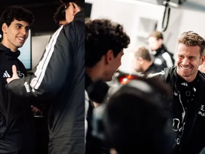 Audi divulga imagens com carro de 2026 da F1 na Espanha; veja