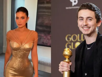 Timothée Chalamet e Kylie Jenner são flagrados brigando no Globo de Ouro