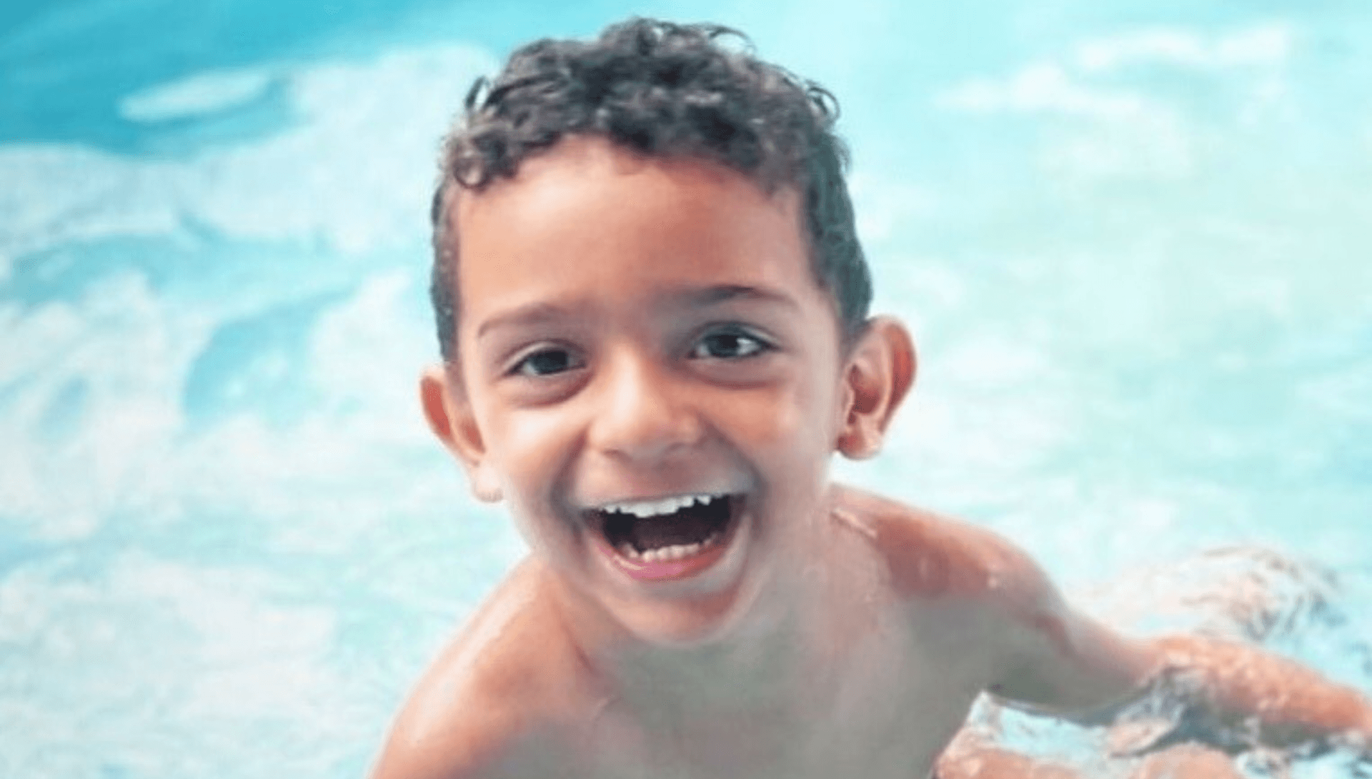 O menino Gabriel Sanfelice ficou três dias internados