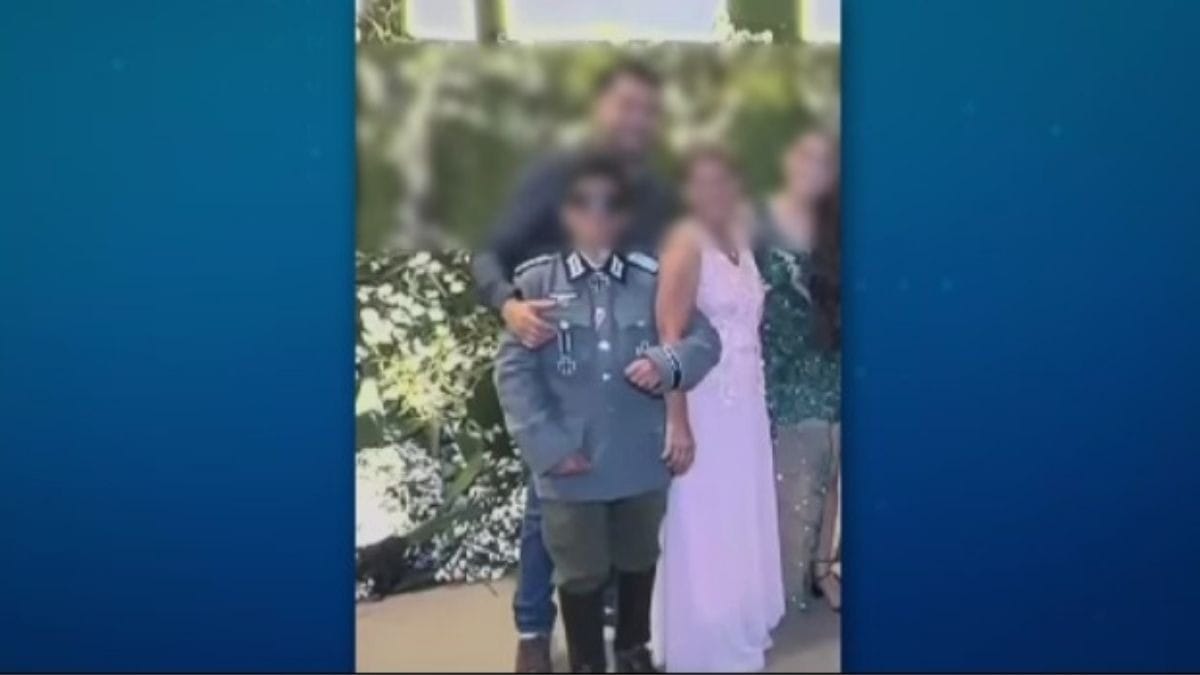 Adolescente usa uniforme e faz saudação nazista em festa de formatura no RN