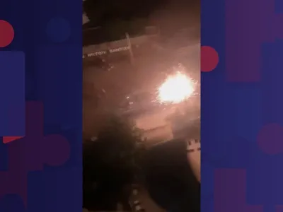 Transformador explode nos arredores do Estádio Nilton Santos, na Zona Norte
