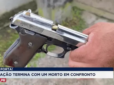 Operação da Polícia termina em confronto e homem morto em Piraquara