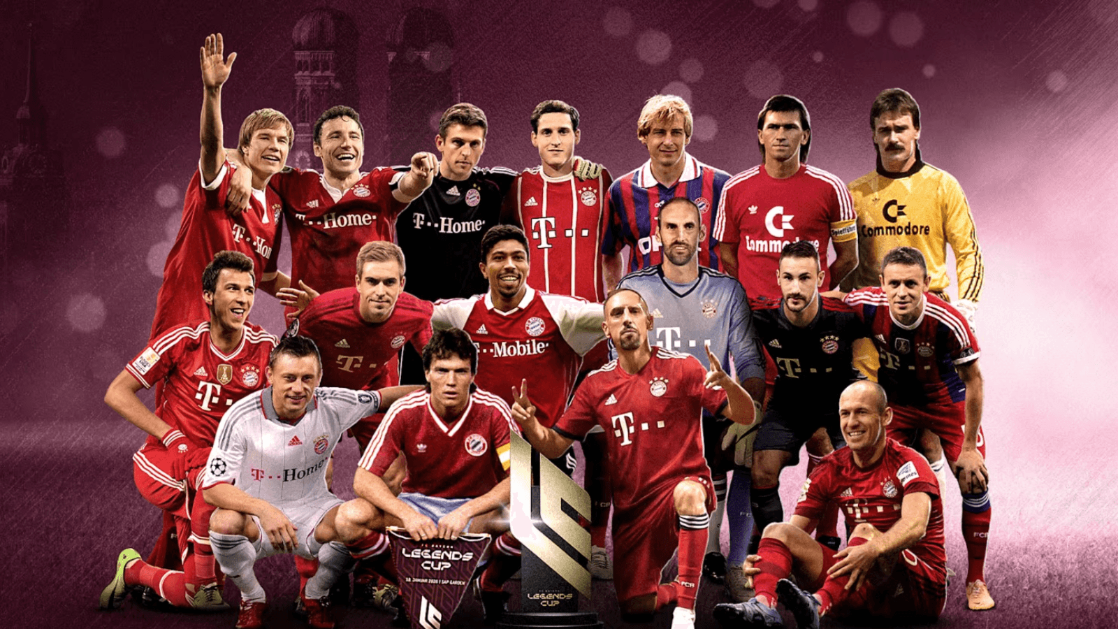 Legends Cup 2026 traz estrelas históricas do futebol ao Bandplay