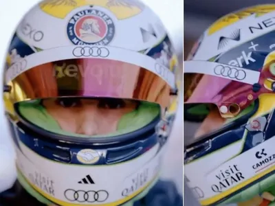 F1: Bortoleto apresenta novo capacete para temporada de 2026; veja