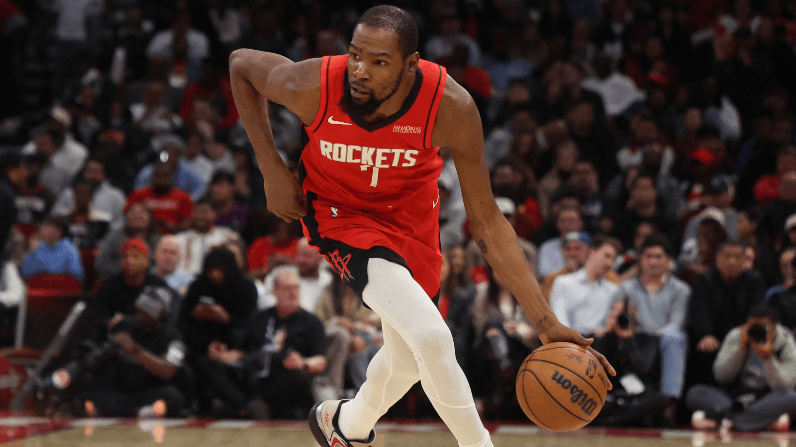 Durant entra no top-6 dos maiores pontuadores da NBA em vitória dos Rockets