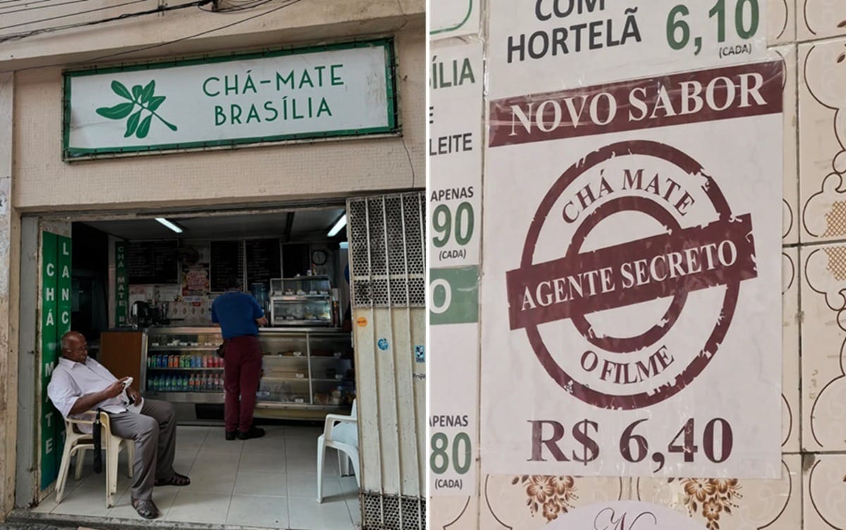 Lanchonete de 'O Agente Secreto' tem bebida misteriosa inspirada no filme
