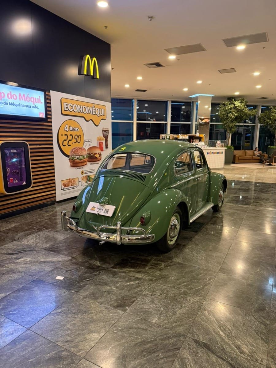 Modelo 1959 integra a coleção de Gustavo Brasil e marca a estreia do Fusca no Brasil