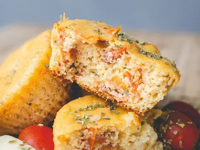 Como montar uma lancheira escolar saudável e prática com muffin de legumes