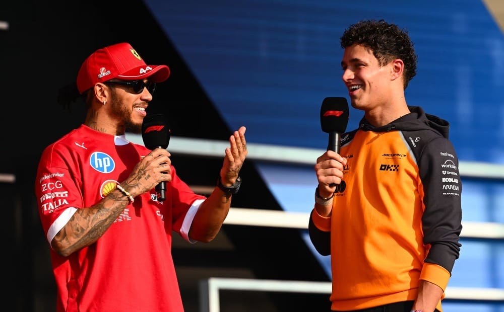 Norris quer disputar título de 2026 com Hamilton: “Adoraria correr contra"