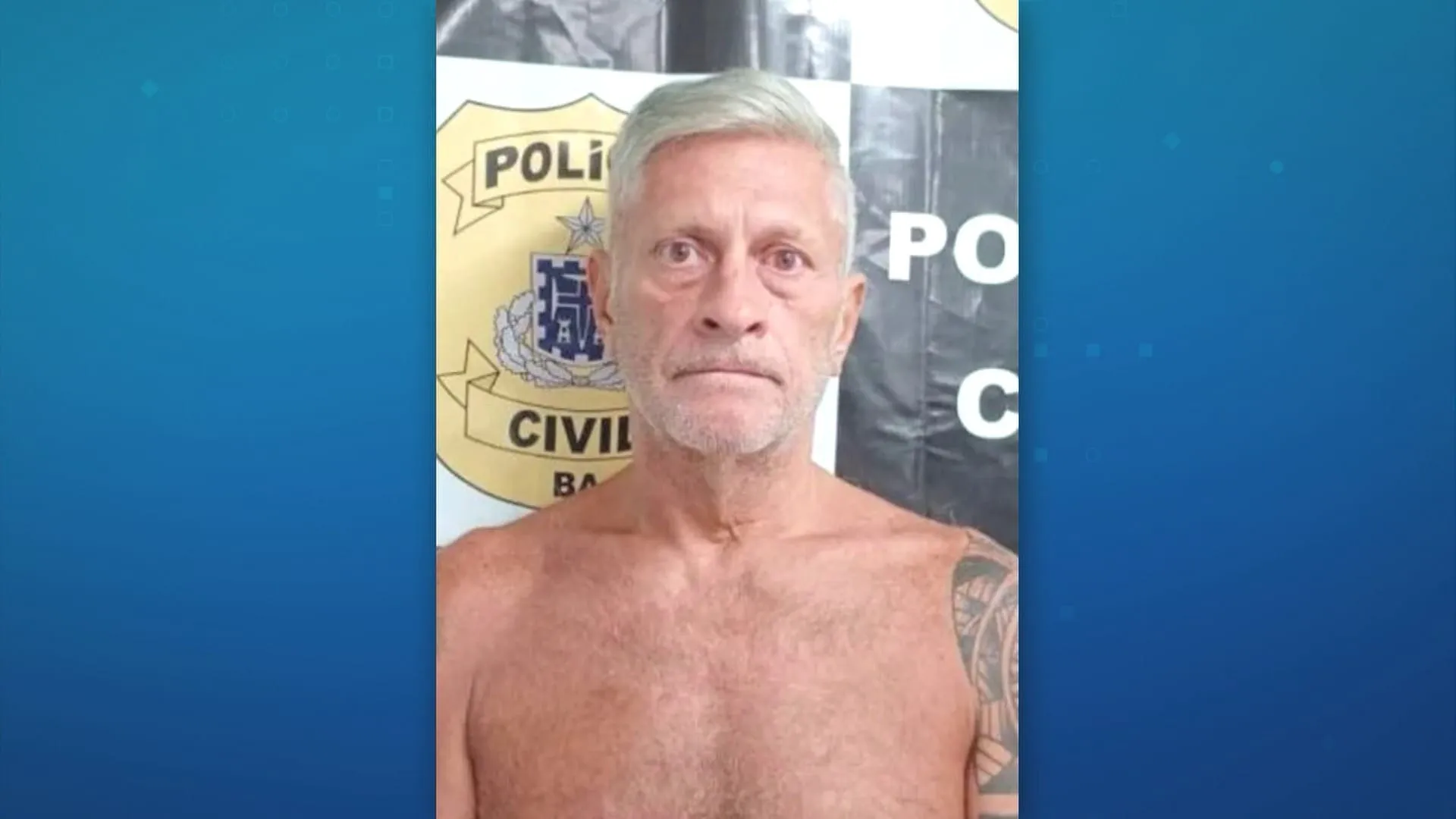 Sérgio Nahas é preso na Bahia (Foto: Reprodução)