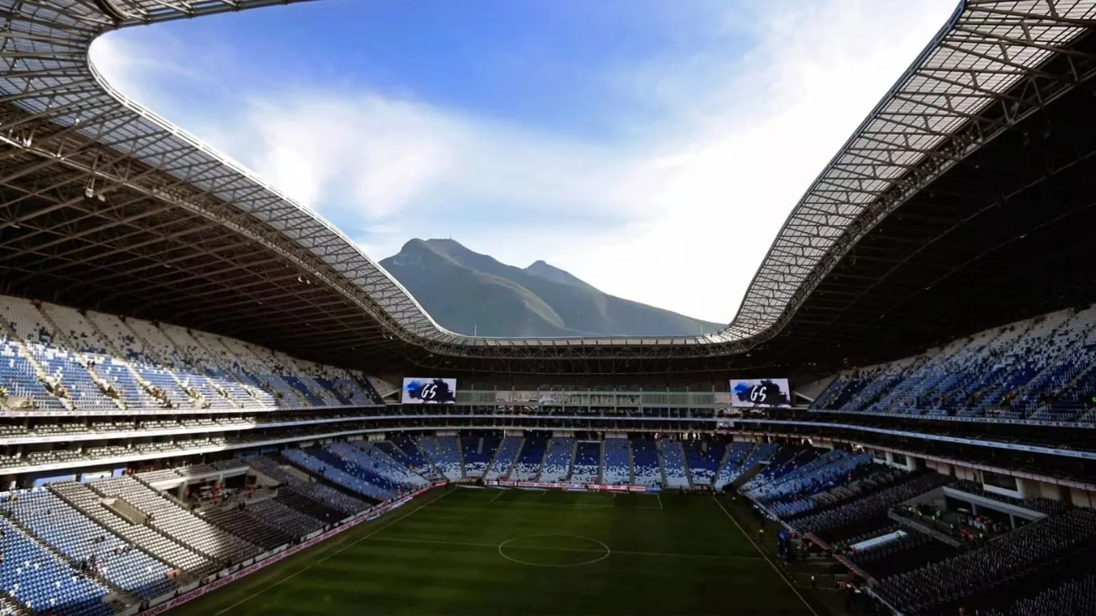 Estádio de Monterrey é equipado com soluções tecnológicas compactas de energia. Foto: Divulgação/Fifa