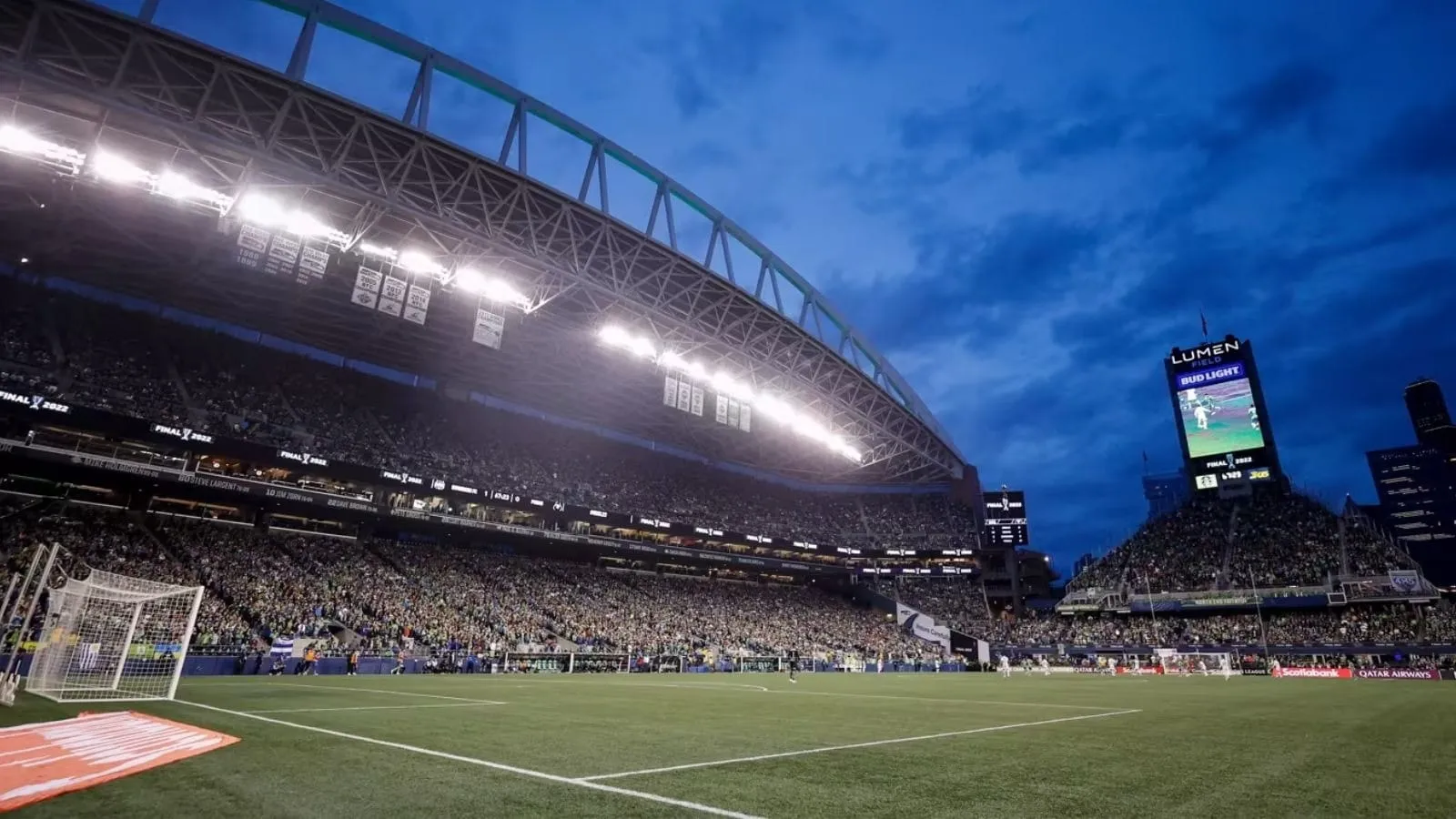 Estádio de Seattle tem formato único de ferradura. Foto: Divulgação/Fifa