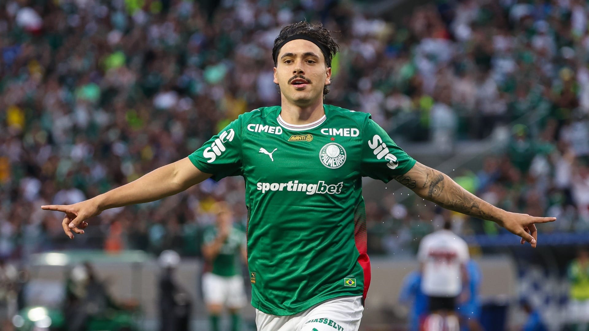 Maurício, meia do Palmeiras, vai defender o Paraguai na Copa do Mundo I Foto: Fabio Menotti/Palmeiras