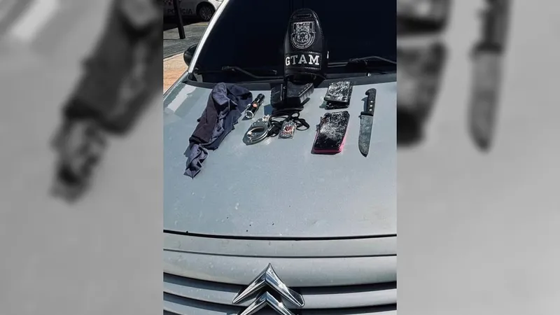 Falso policial sequestra mulher e é preso após ação integrada