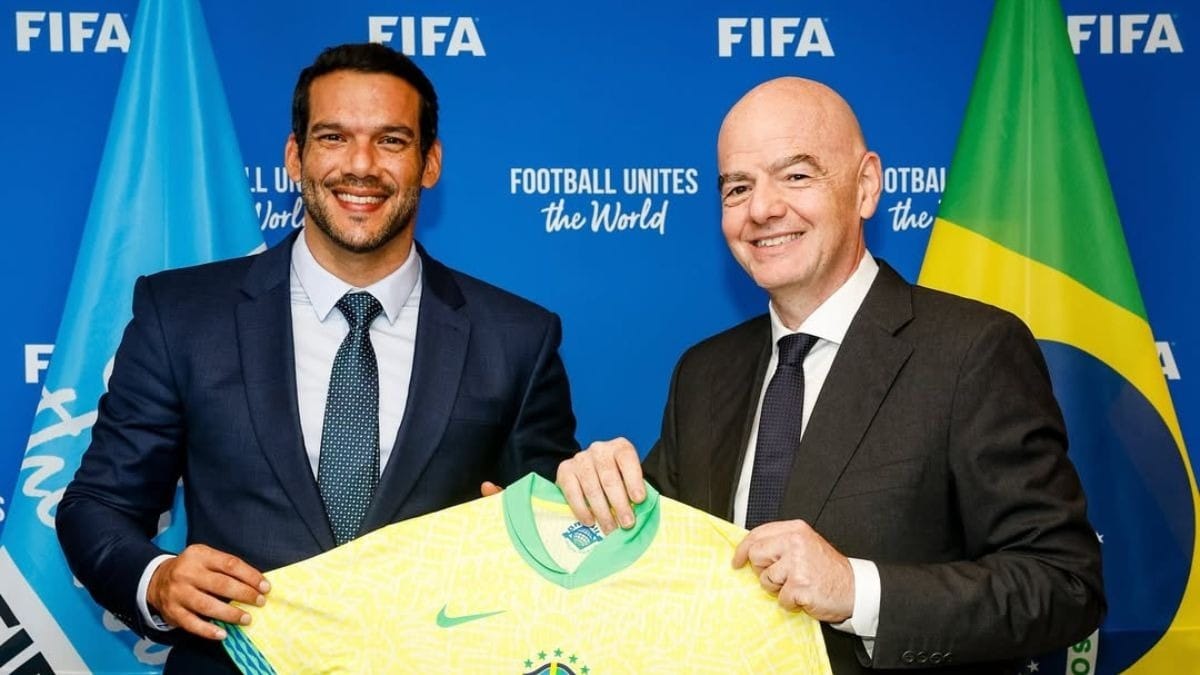 Presidente da CBF se posiciona contra projeto de Infantino na Fifa