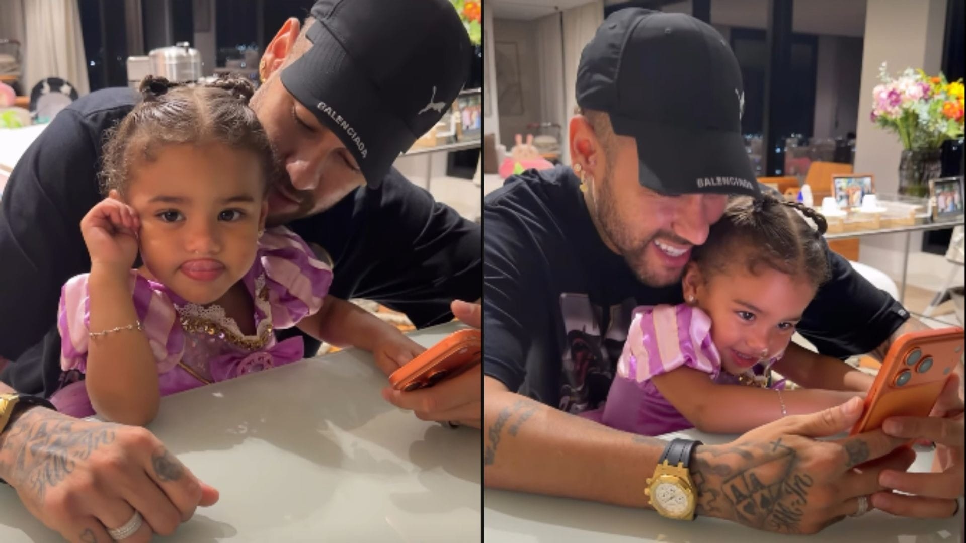 Bruna Biancardi 'se vinga' de Neymar e deixa jogador e filha de castigo