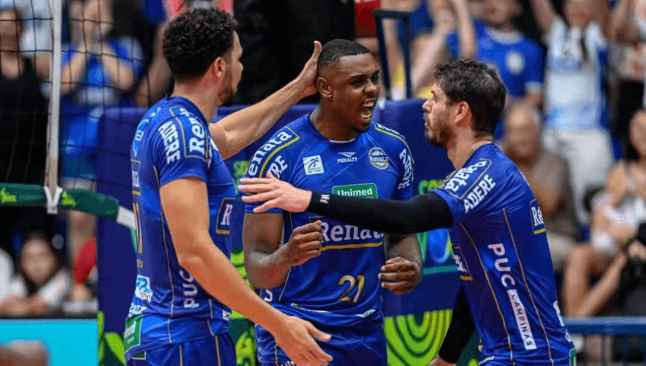 Vôlei Renata leva a melhor e garante vaga na semifinal