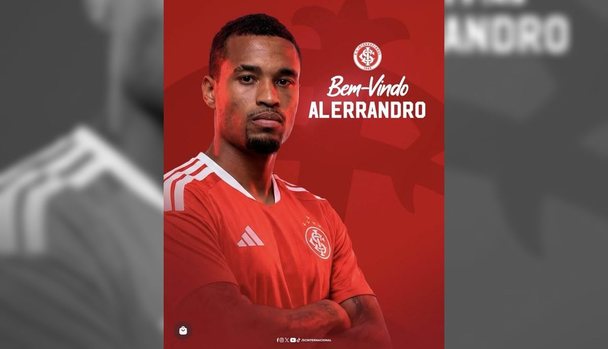 Internacional contrata atacante Alerrandro por empréstimo