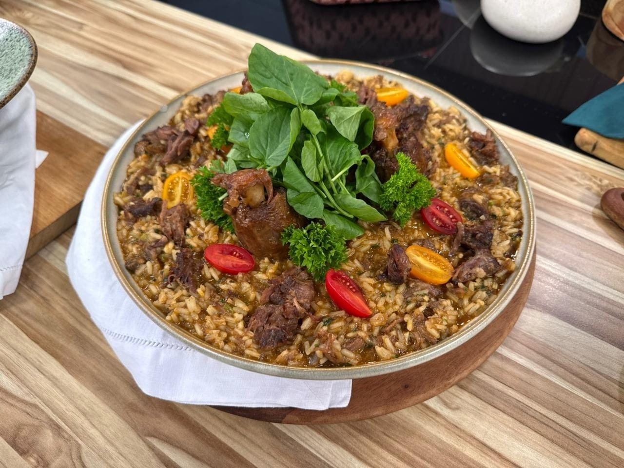 Arroz de rabada do chef Bruno Hashimoto | Band Receitas