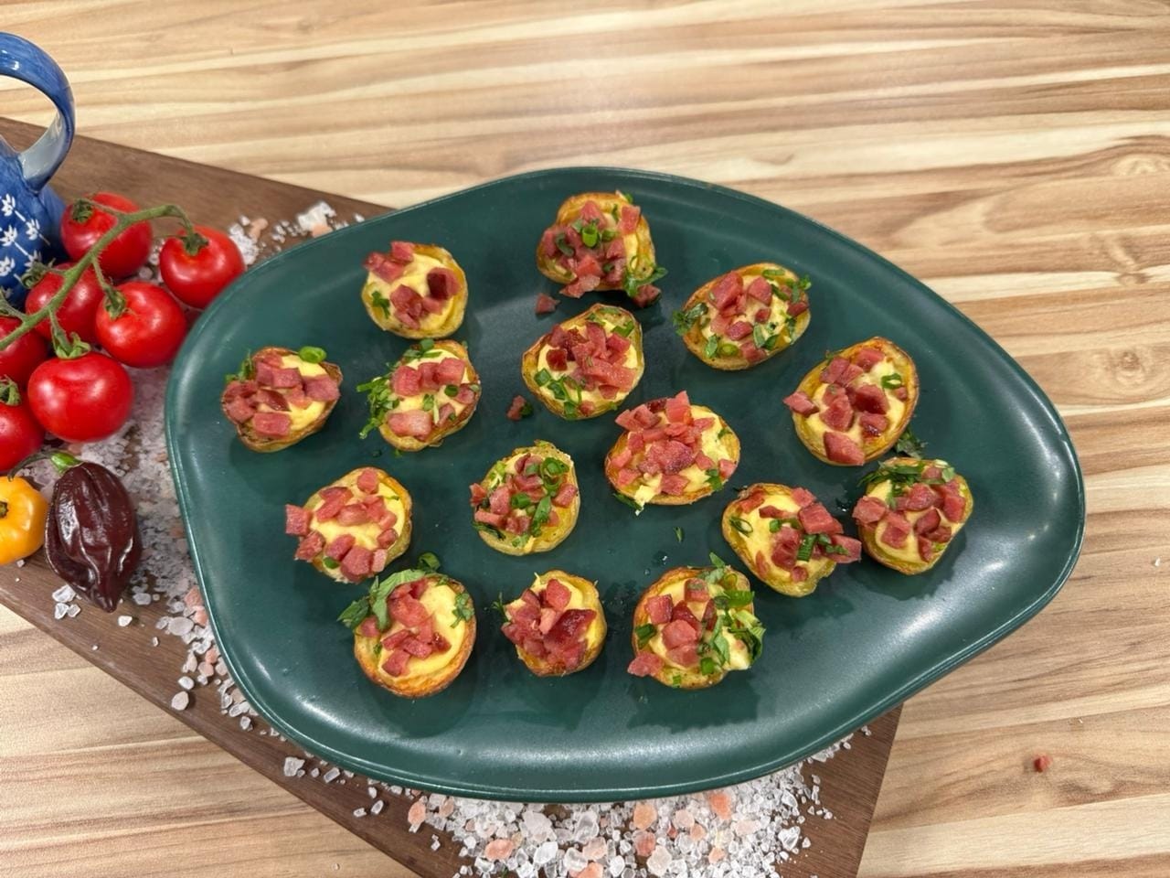 Batata bolinha com creme de milho e calabresa do chef Bruno Hashimoto | Band Receitas