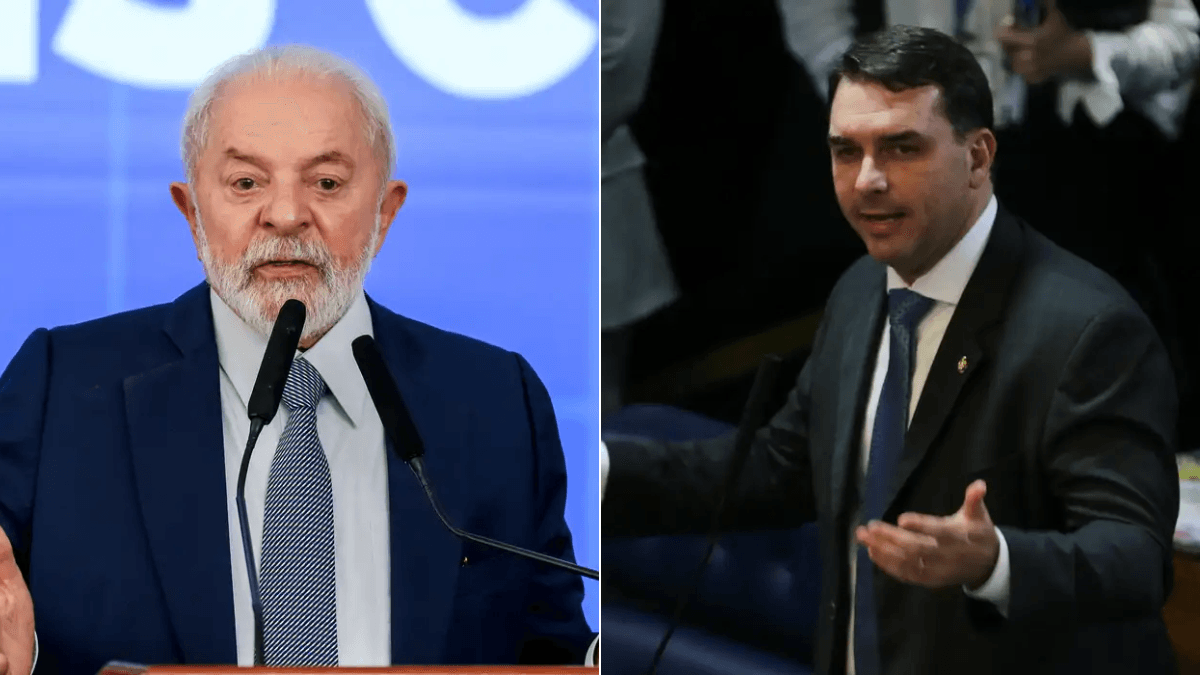 Meio/Ideia: Flávio tem 48% contra 47,4% de Lula em rejeição no Brasil