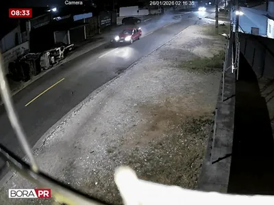 Motoboy é atropelado e motorista foge sem prestar socorro em Pinhais