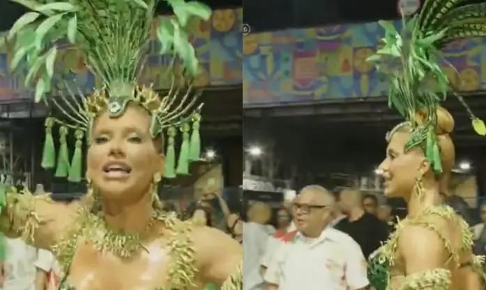 Virginia Fonseca "leva bronca" de dirigente da Grande Rio durante ensaio