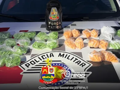 Homem é preso por tráfico de drogas após luta corporal com a PM em Lorena