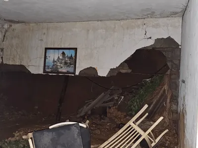 Deslizamento de terra atinge casa e deixa 6 desalojados em Jaguariúna