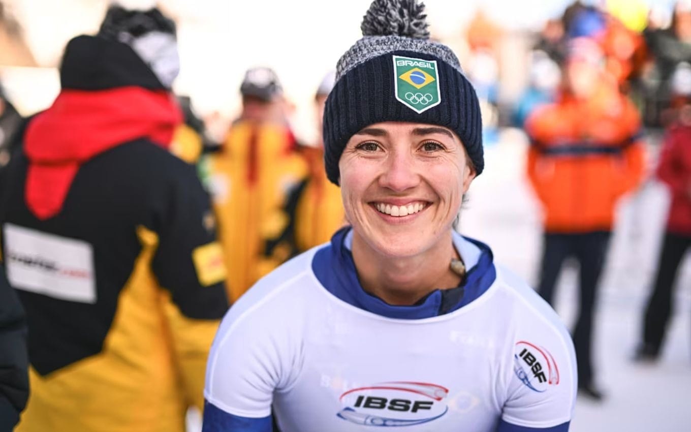 Nicole Silveira é um dos principais nomes da delegação brasileira nos Jogos Olímpicos de Inverno | Crédito: IBSF/COI/Divulgação