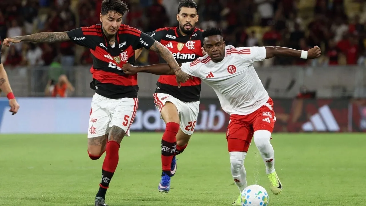 Ouça ao vivo Flamengo x Inter na RB e siga o tempo real no Brasileirão