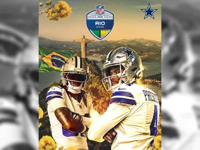 Dallas Cowboys será um dos times a jogar no Rio de Janeiro, anuncia NFL