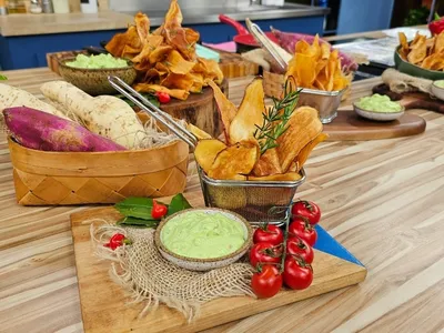 Crocante e delicioso: aprenda a fazer chips de batata-doce