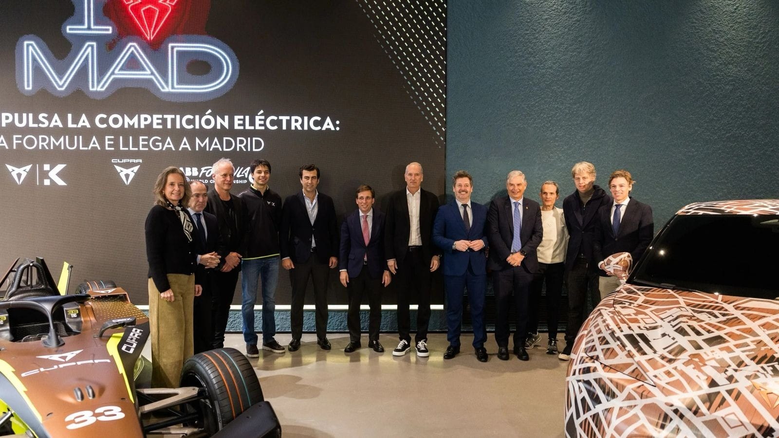 Cupra assume como patrocinadora principal do E-Prix de Madri
