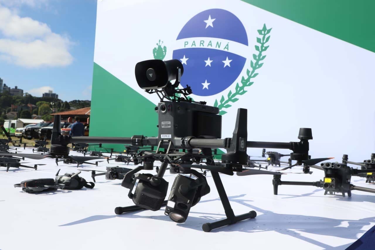 Paraná investe em drones para combater o crime organizado